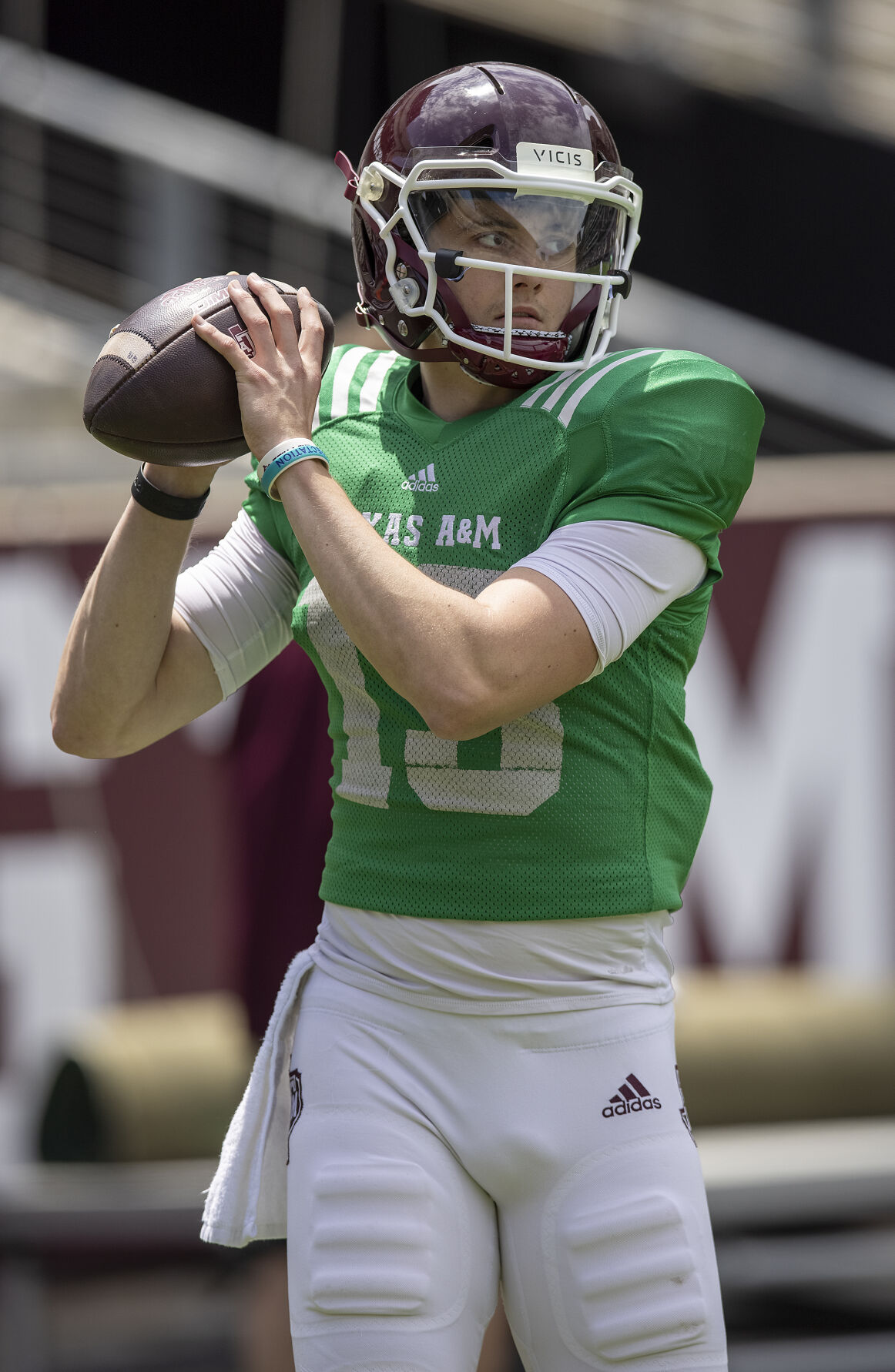 Spring football practice